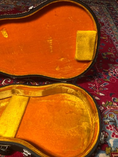 1968-1969 Gibson Les Paul Guitar Case Gold Interior Vintage - Picture 9 of 24