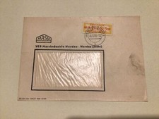 German Democratic Republic 1958 official courier stamps postal cover Ref 66575