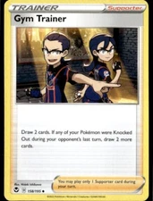 2022 Sword & Shield Silver Tempest Gym Trainer 158/195