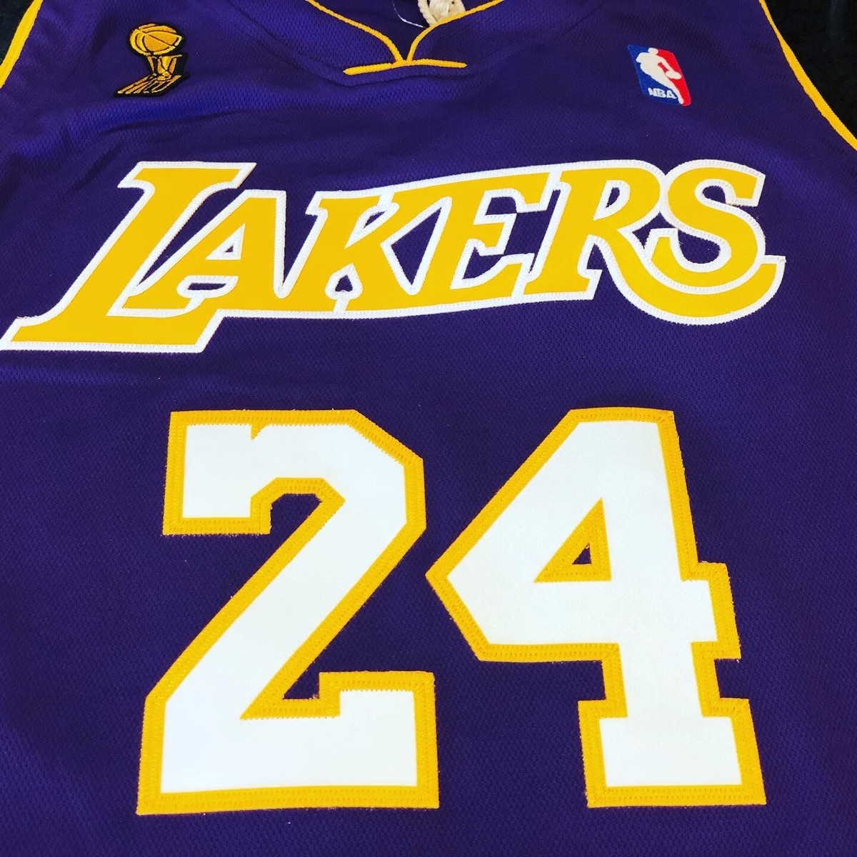 Los Angeles Lakers Kobe Bryant #24 Mitchell Ness Purple 2008/09