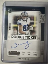 2021 Panini Contenders - Rookie Ticket RPS #141 Simi Fehoko (AU, RC)