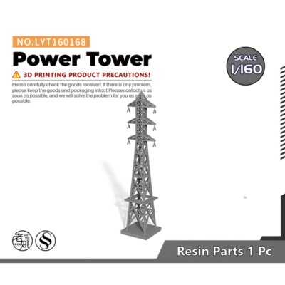 LYT160168 1/160 N Scale Model Power Tower For Model Railroads Display
