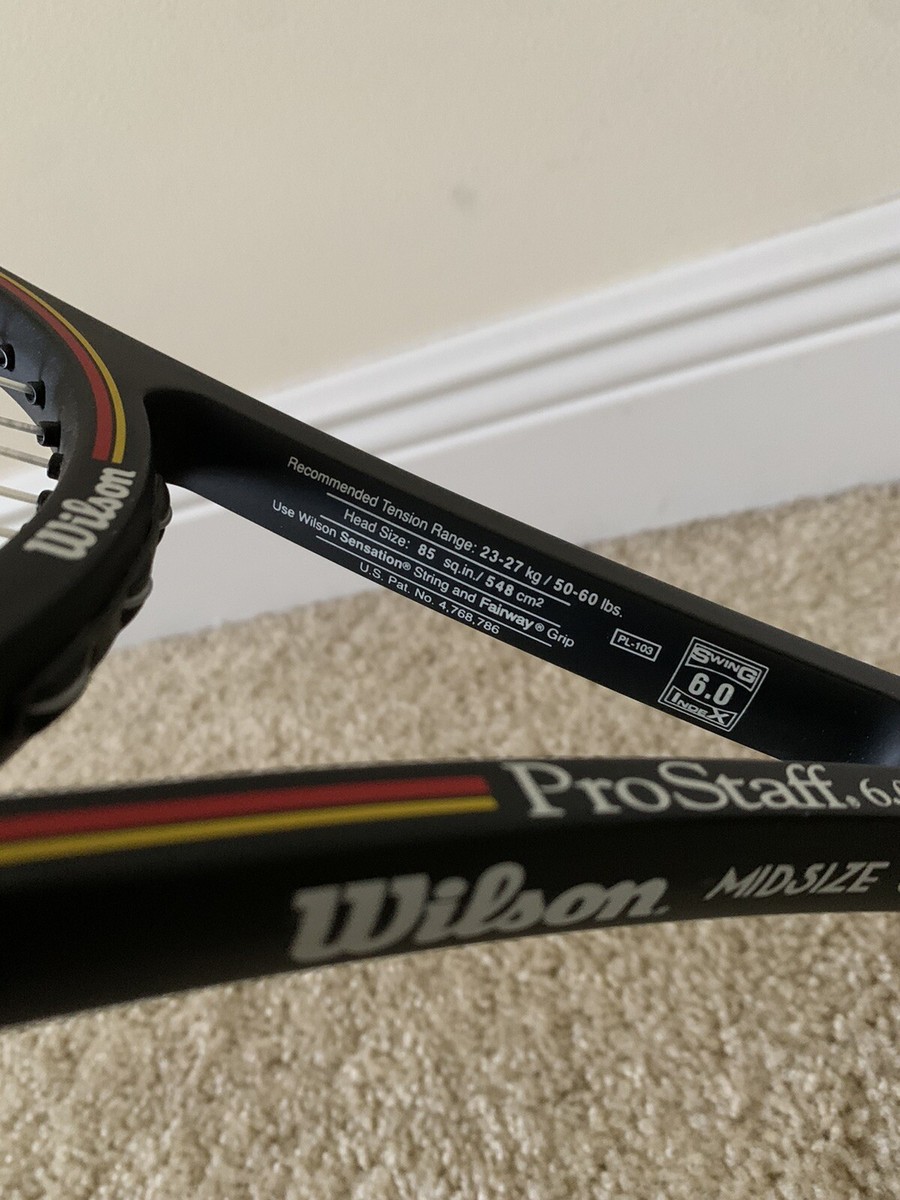 T4 Wilson ProStaff6.0 MIDSIZE85 L2 ケース付 T4 Wilson ProStaff6.0 MIDSIZE85 L2 ケース付