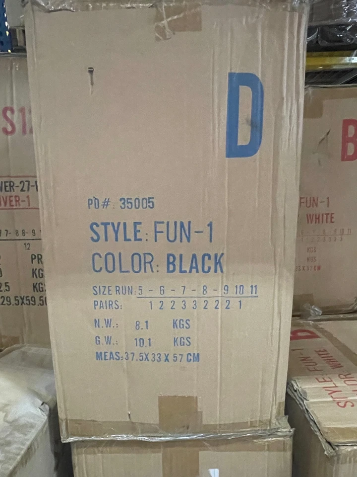 VENTA AL POR MAYOR Bonnibel Fun-1 Mujer Esponjosas Zapatillas Imitación Piel Planas (Estuche Completo 18 PR) Foto 4 de 4