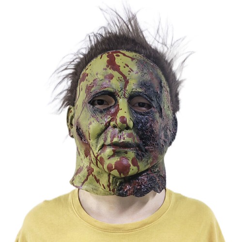 Deluxe Michael Myers Maske Halloween Latex Kopf Erwachsenes Kostüm Geschenk L6Y8 - Bild 14 von 18