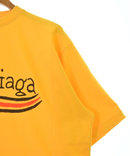 BALENCIAGA 半袖カットソー Men's Nano Bb T-shirt Medium Fit in Black Faded | Balenciaga US