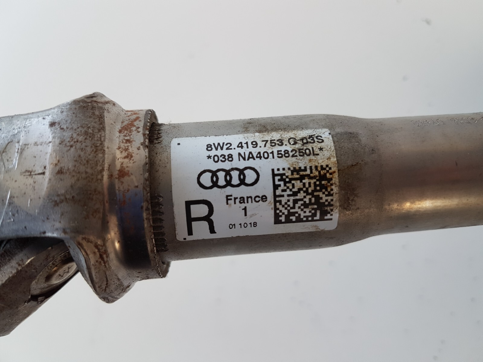 Audi A4 S4 B9 (15 19) STEERING SHAFT AXLE OEM 8W2419753C eBay
