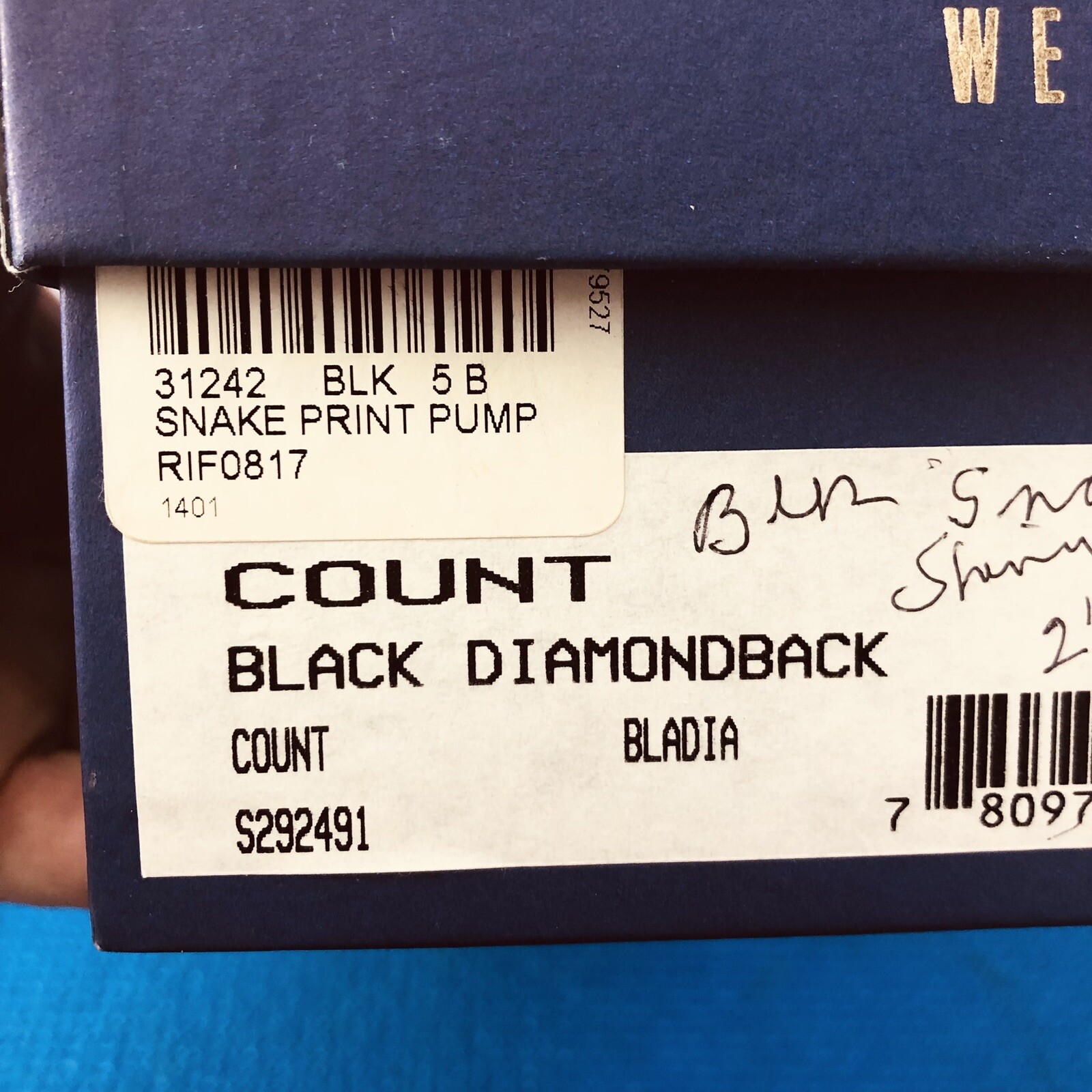 Stuart Weitzman Count Black Diamondback Size 5 M … - image 10