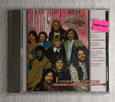 Blood, Sweat & Tears Found Treasures Six Great Hits CD 1997