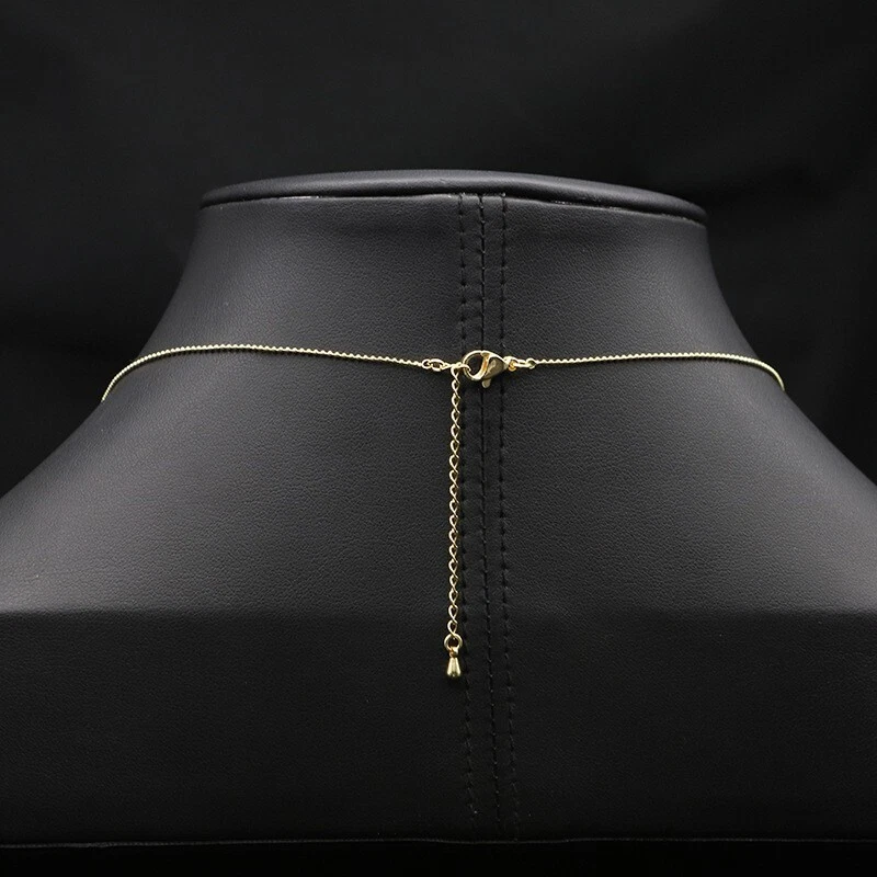 Collar con flecos de encaje barroco de perlas de mar del Sur ajustables de 18" cierre de oro de 14 k P Foto 4 de 4