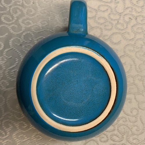 Colorful Oversized Drip Glaze Mug Approx. 4.75" Tall and 25 oz. - Picture 7 of 7