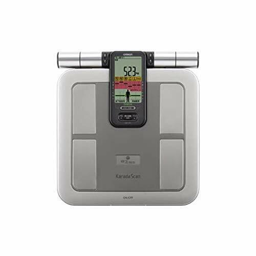 Omron Karada Scan Body Composition & Scale - Gray (HBF-375) for sale online