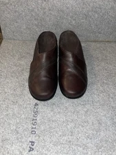 Women’s Clark’s Brown Clog Slip On 9m 72159 07/07