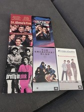 1980  s VHS Lot. Brat Pack. Top Gun.