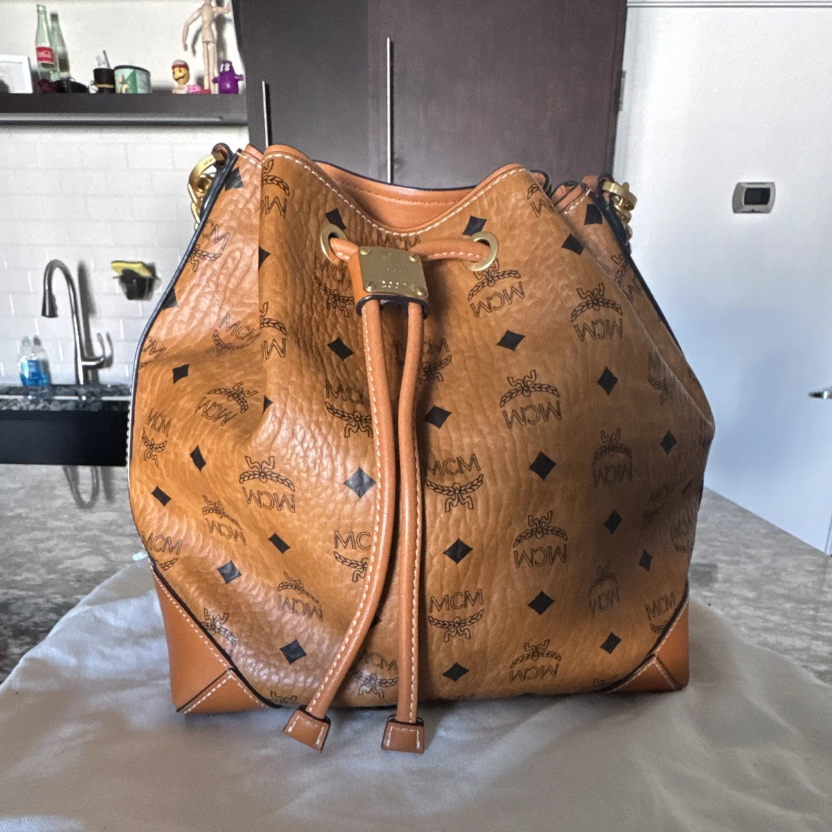 MCM Drawstring Handbags Bucket & Drawstring Bag & Bags for Women