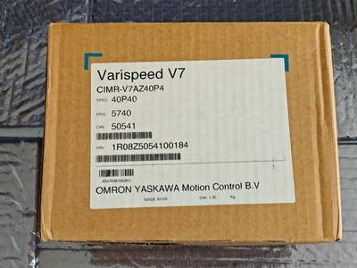 OMRON YASKAWA COMPACT INVERTER CIMR-V7AZ40P4 VARISPEED V7 40P40 0.55kW