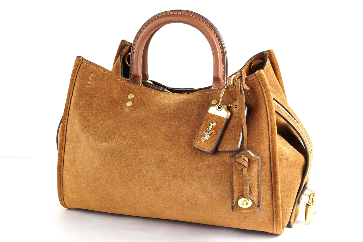Coach Suede Tote Bags for Women for sale - eBay