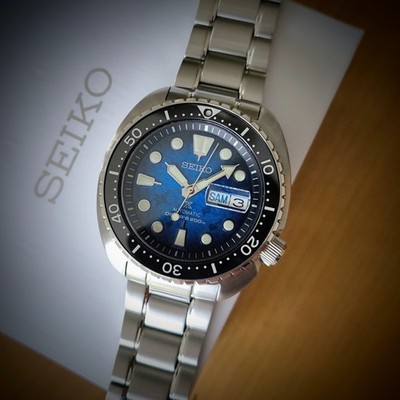 Seiko King Turtle Manta Ray Prospex SRPE39K1 Save The Ocean Diver SUB Automatic