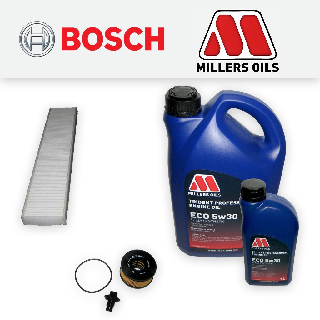 SERVICE KIT for FORD MONDEO MK3 2.2 TDCI OIL CABIN FILTERS +6L OIL (2004-2007)