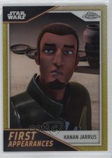 2023 Chrome Star Wars First Appearances Gold Refractor /50 Kanan Jarrus 01r4