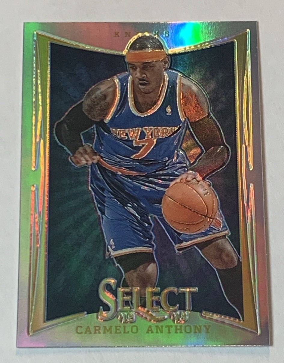 2012-13 Panini Select Carmelo Anthony #80 Silver Prizm 1st Year Knicks