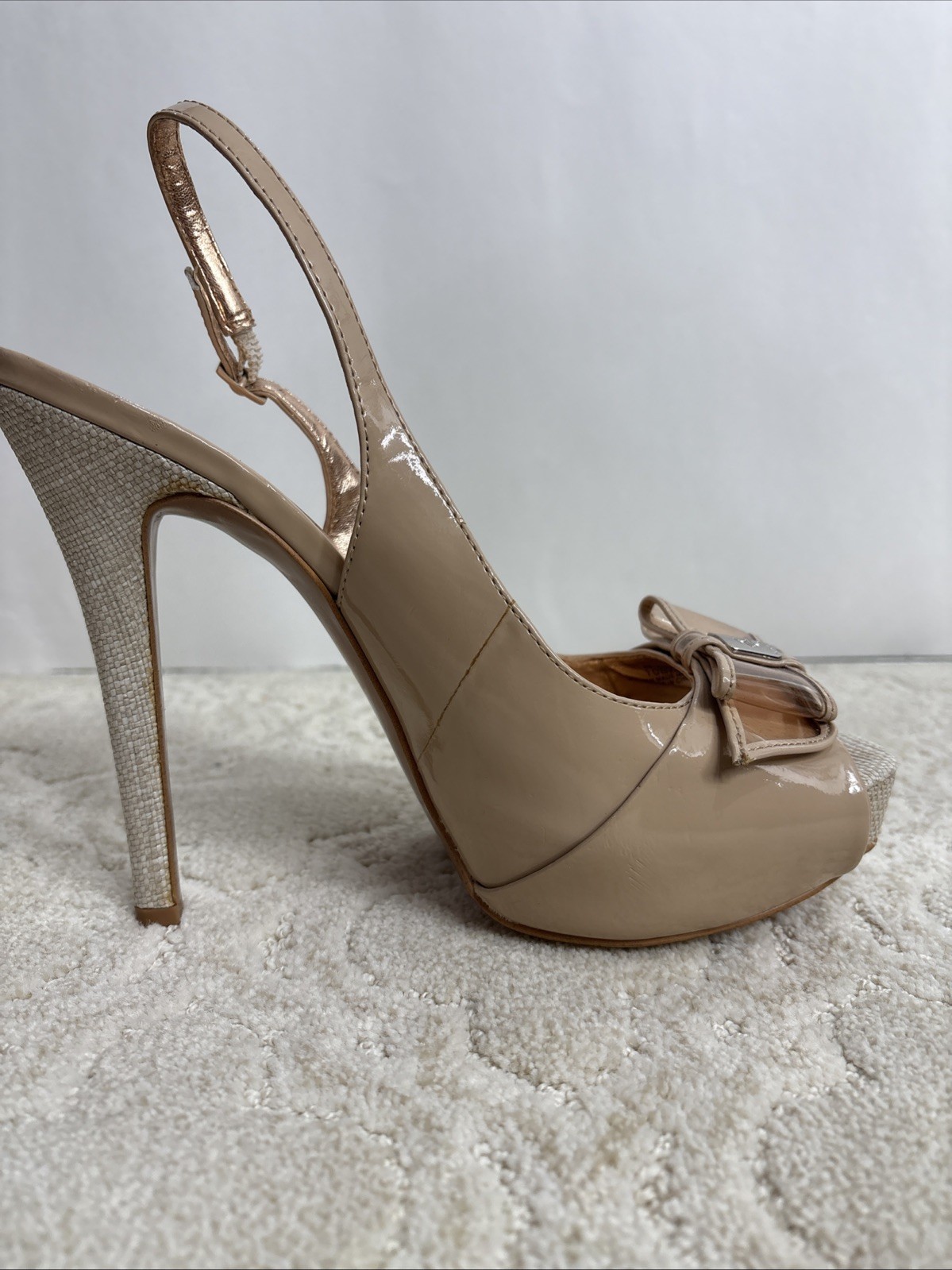 BCBGeneration Angelo Beige/Nude Platform Stiletto… - image 8