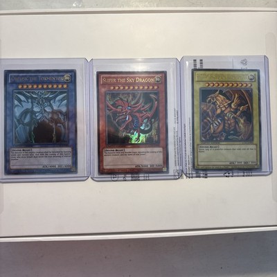 Yu-Gi-Oh! Divine-Beast Lot - Ra, Slifer, Obelisk GB1 DOD 