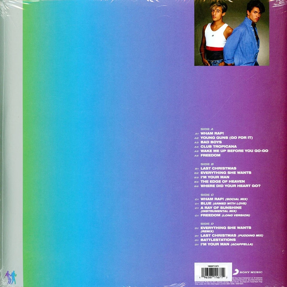 Wham! - The Singles: Echoes From The Edge Of Heaven Blue  (2023 - EU - Original) - Bild 2 von 4