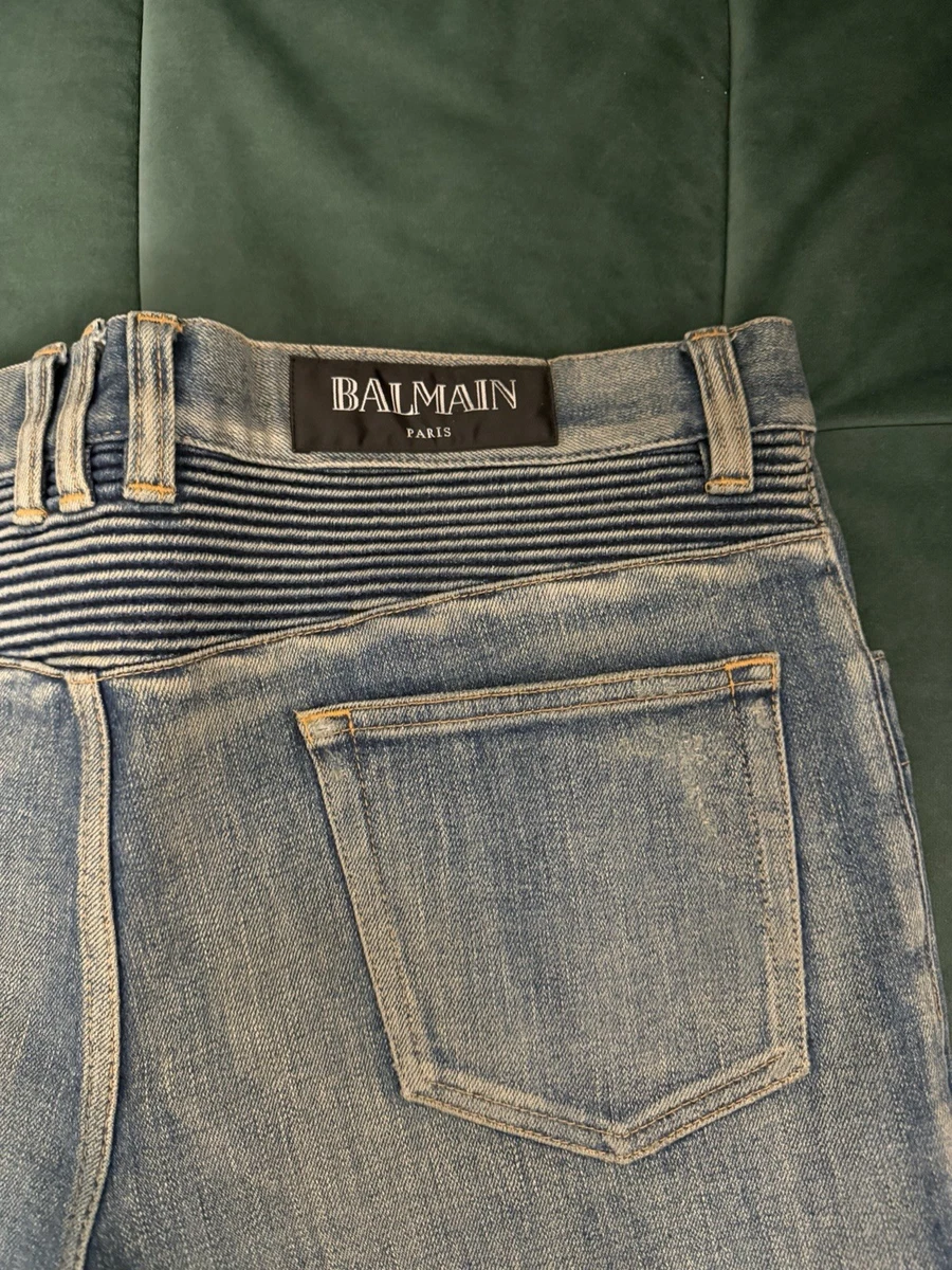 Balmain Regular 34 Size Jeans for Men for sale | eBay