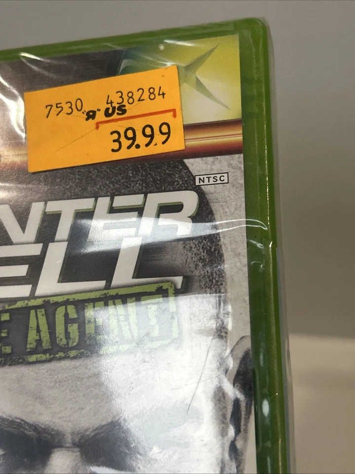 Splinter Cell Double Agent *Original Xbox New Factory Sealed + Toys R US Sticker - Image 2 of 4