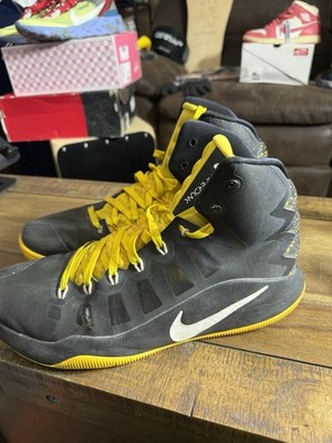 Nike Hyperdunk 2016 SE Black Varsity Maize Men's Basketball Shoes Size US 12