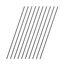 Carbon Fiber Rods 1Mm X 200Mm Solid Matte round Bar for DIY Crafts RC Aircraft M