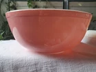 Vintage Pyrex 404 Flamingo Pink Mixing Bowl 4 Quart - Nesting Bowl