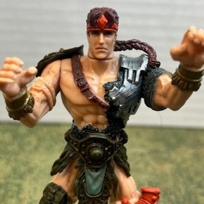 Chap Mei Stone Age Medieval Fantasy Warrior Action Figure Vintage 1990s Toy