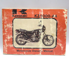 Vintage Kawasaki KZ1000 A4 Motorcycle Owners Manual 1979