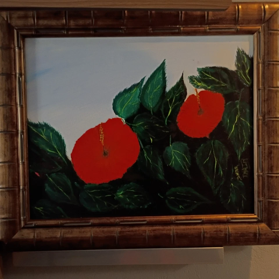 Alfred son 2nd Gen Roderick Hair and D Hair 16 x 20 framed double signature - Image 4 of 4