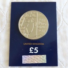 UK 2017 KING CANUTE CERTIFIED BRILLIANT UNCIRCULATED &pound;5 - sealed pack