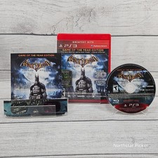 Batman: Arkham Asylum [GOTY - Greatest Hits] (PS3, 2010) Complete | Tested