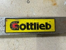 GOTTLIEB PINBALL MACHINE LOCK BAR