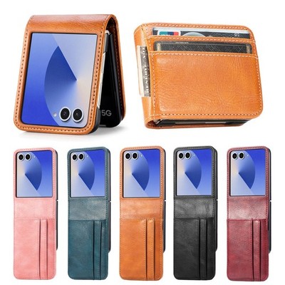 Schutz Hülle für Samsung Galaxy Z Flip 7, Handy Tasche Flip Case Handyhülle BF