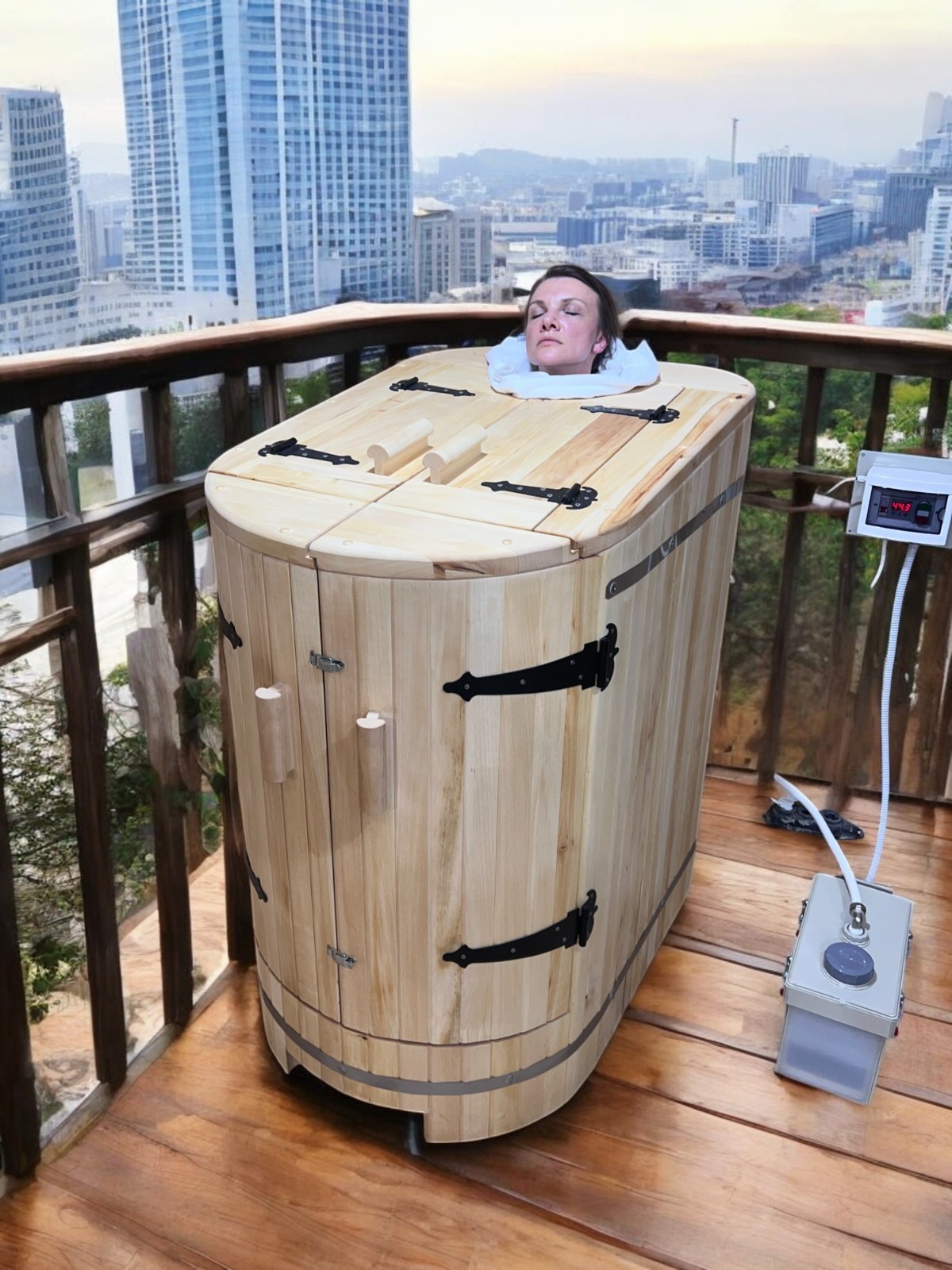 Individual sauna para casa Mins sauna Portátil casera domésticas de vapor baño