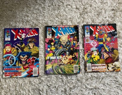 Vintage X-Men Marvel UK Comics Bundle #6 #10 #11 1994-1995 Wolverine Gambit