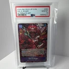 Bandai One Piece Gol D. Roger SR Alt Art Holo OP13-064 EN PSA 10