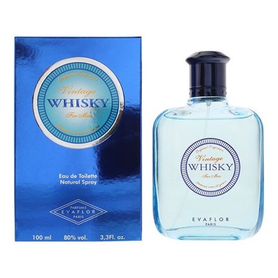 Evaflor Whisky Vintage Eau De Toilette 100ml Mens Fragrance