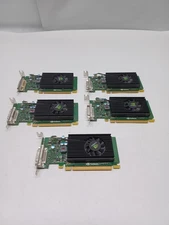 Lot of 5 NVIDIA Quadro NVS 315 Low Profile 1 GB GPUs