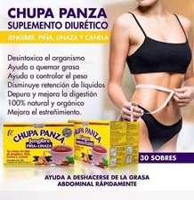 Chupa Panza Detox Ginger Tea 30 Day Supply Te