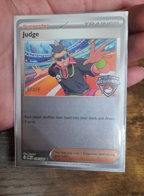 Judge - (Regional Championships) [Staff] 076/088 League & Championship Cards...