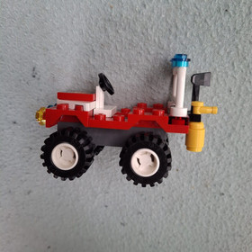 LEGO City Fire Set 4914 Fire Chief's Car Polybag 100% Complete Fireman