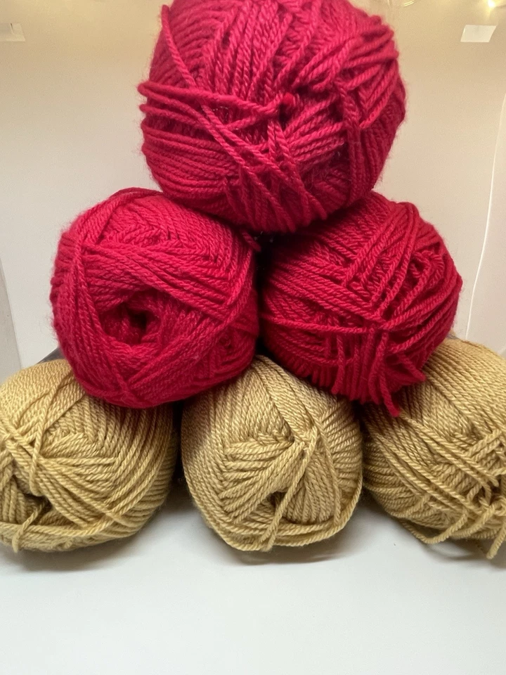 Lot Of 6: Color # 1246 (x3) # 1420 (x3) Stylecraft Special DK Yarn Preowned READ - Image 2 of 4