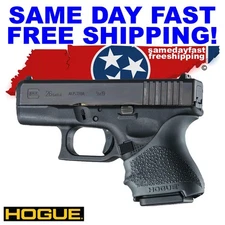 Hogue HANDALL Beavertail Rubber Grip Sleeve For Glock 26/27 SAME DAY FAST SHIPPI